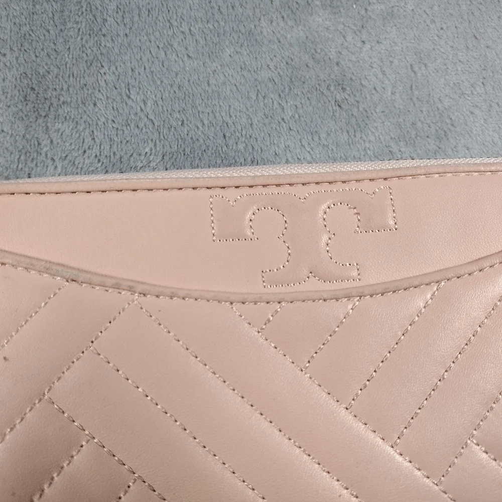 Tory Burch Alexa Blush Pink Wallet